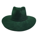 Chapéu Boho Cowboy Lã Verde