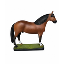 Escultura De Resina Cavalo Grande Realista
