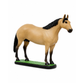 Escultura De Resina Cavalo Grande Realista