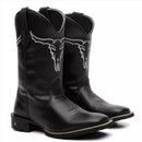 Bota Texana Masculina "Boi da Cara Preta"