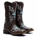 Bota Texana Feminina "Cruz Azul"