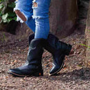 Bota Texana Masculina "Boi da Cara Preta"
