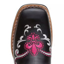Bota Texana Feminina "Orquídea Rosa"