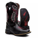 Bota Texana Feminina "Cara de Boi" Rosa