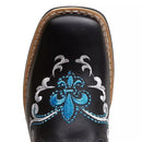 Bota Texana Feminina "Orquídea Azul"