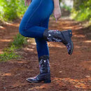 Bota Texana Feminina "Cruz Rosa"