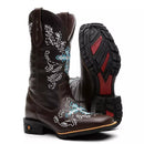 Bota Texana Feminina "Cruz Azul"