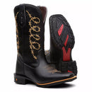 Bota Texana Masculina "Arame Dourado"