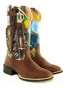 Bota Texana Padroeira Senhora Aparecida  + Faca Brinde