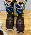 Bota Texana Country Muladeiros Do Brasil + Faca Brinde