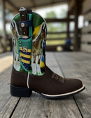 Bota Texana Country Muladeiros Do Brasil + Faca Brinde