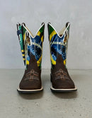 Bota Texana Country Muladeiros Do Brasil + Faca Brinde