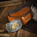 Cinto Cavalo Nobre em Couro Premium