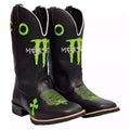Bota Texana Monster Solado De Borracha Quadrada
