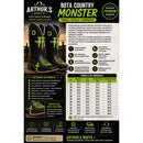 Bota Texana Monster Solado De Borracha Quadrada